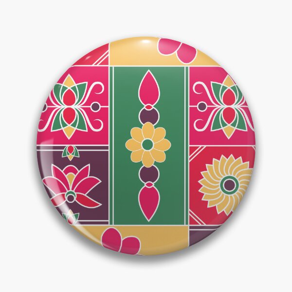 Item preview, Modern Rangoli  designed and sold by Damsel prints.