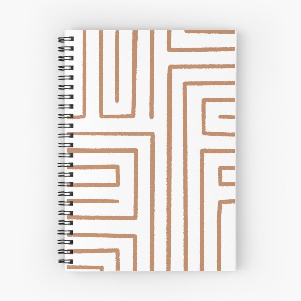 Item preview, Minimalist Geometric Drawing in Earth Tones designed and sold by Pattern&Pixel.