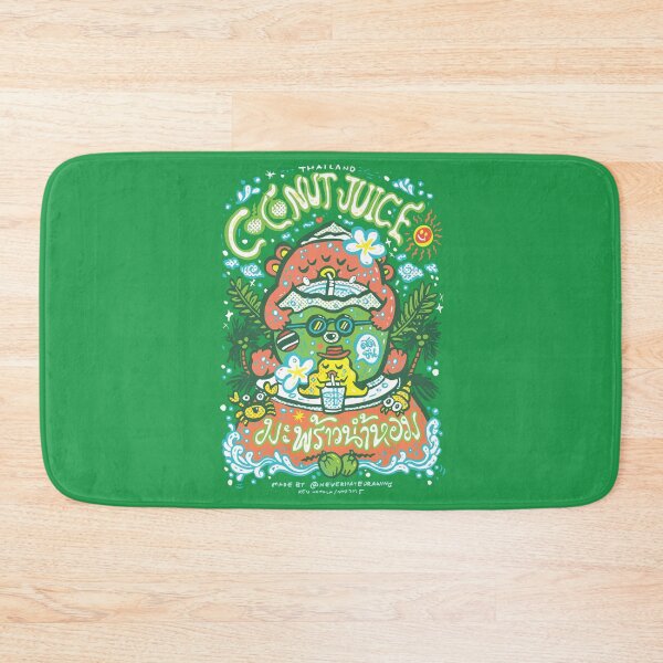 Item preview, The Coconut Juice, Hand drawing, green version designed and sold by Ken Hamala.