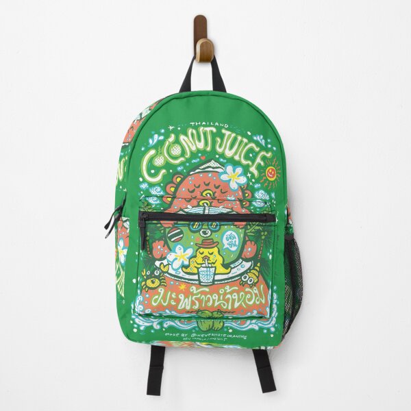 Item preview, The Coconut Juice, Hand drawing, green version designed and sold by Ken Hamala.