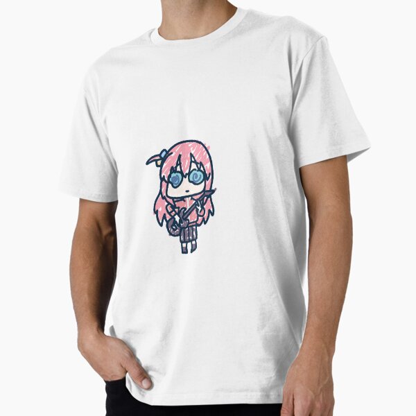 Aperçu de l'œuvre Autocollant Chibi avec un groupe de filles roses pour enfants créée et vendue par NekoVoiid.