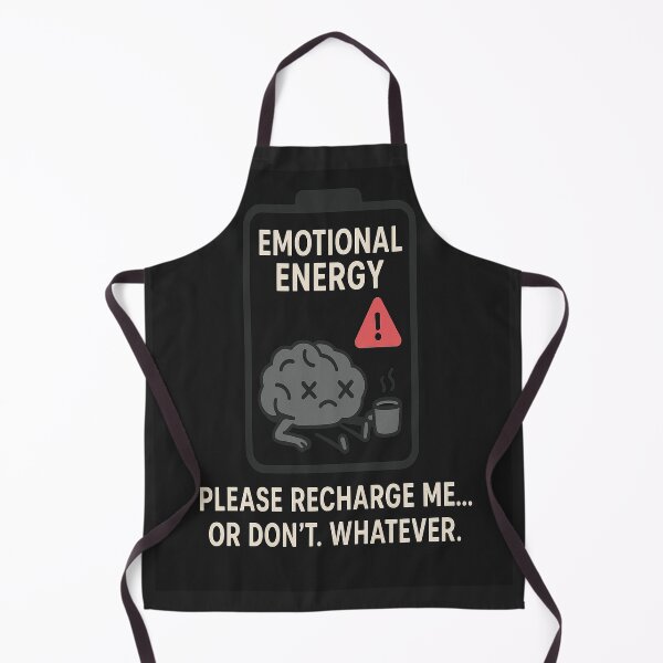 Item preview, Emotionally Exhausted – Funny designed and sold by Moodelier.