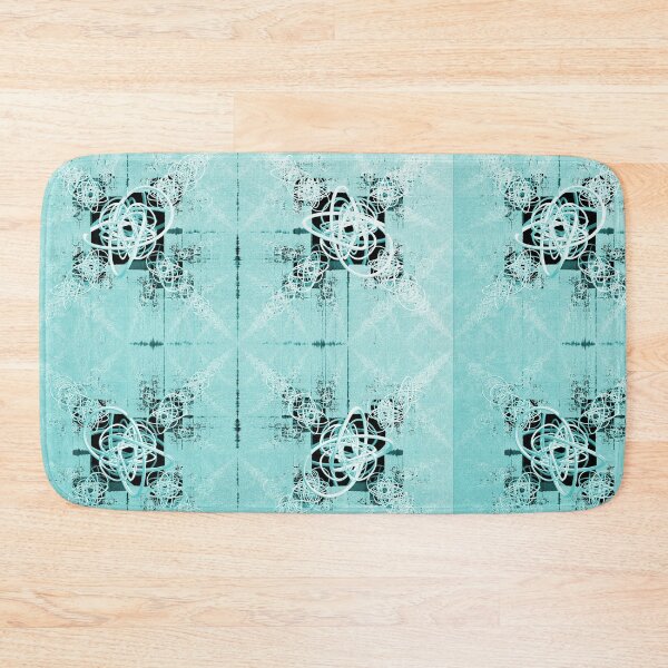 Item preview, Aqua Spiral Delight designed and sold by Yolanda Caporn Art.