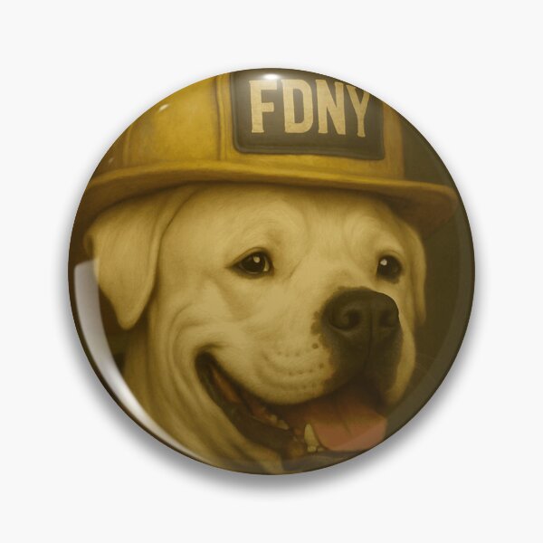 Item preview, NY Firefighter Pup designed and sold by Animalistics.