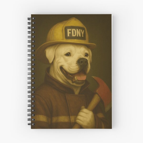 Item preview, NY Firefighter Pup designed and sold by Animalistics.