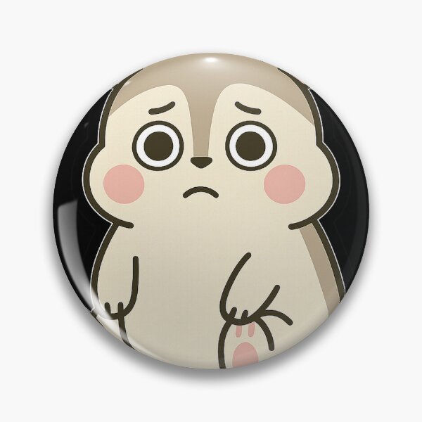 Item preview,  Emotionally Paralyzed Hamster Sticker designed and sold by Tripconic.