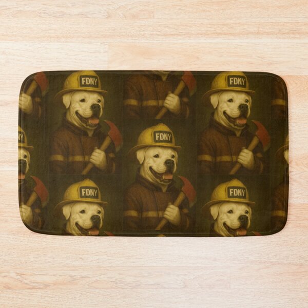 Item preview, NY Firefighter Pup designed and sold by Animalistics.