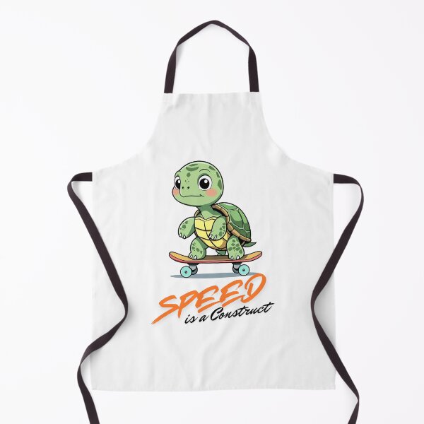Item preview, Speed is a Construct – Lazy Turtle Meme Sticker in Kawaii Style designed and sold by modishwelt.