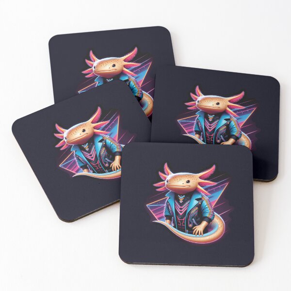 Item preview, Axolotl retro 80 designed and sold by Artillenium.