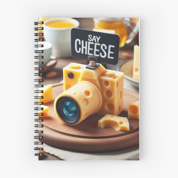 Item preview, Say Cheese – Funny Cheese Wedge Holding a Camera Cartoon Design designed and sold by ashokreddy343.