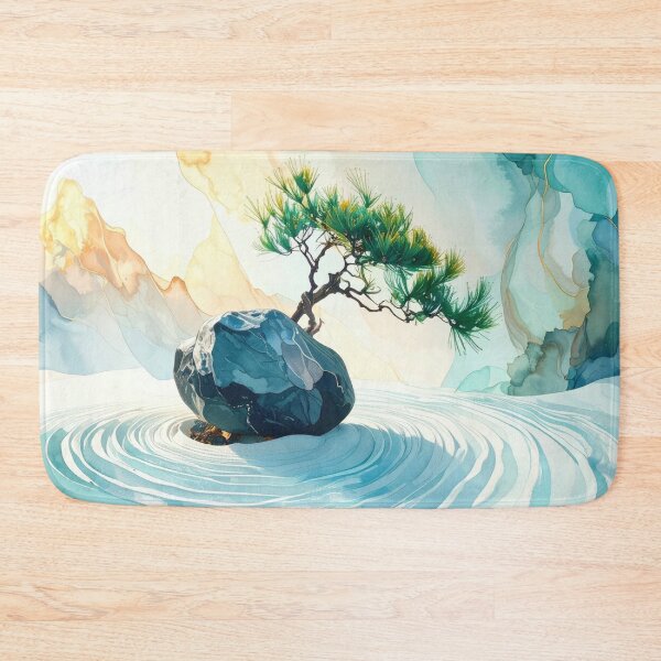 Item preview, Echo Pines on Horizon Dust designed and sold by In Linear.