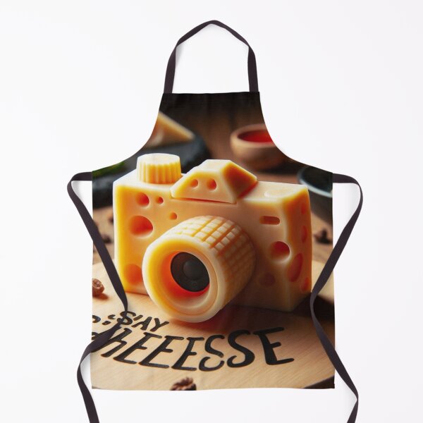 Item preview, Snap & Snack – Cheese Wedge with Camera Art designed and sold by ashokreddy343.