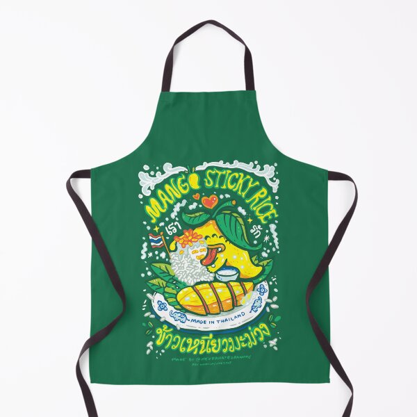 Item preview, The Mango sticky rice, Hand drawing, Green version designed and sold by Ken Hamala.