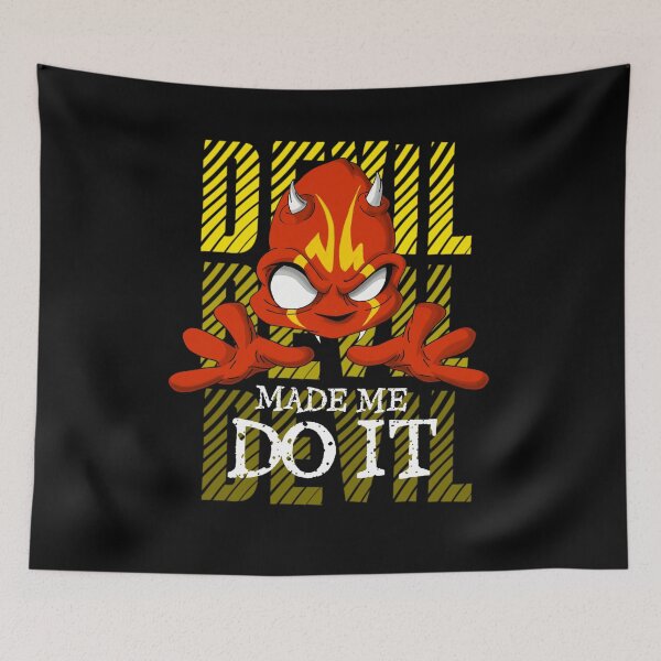 Item preview, The Devil Made Me Do It / Little Devil  designed and sold by TheEndDesign.