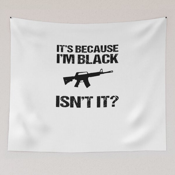 Item preview, It's Because I'm Black Isn't It designed and sold by TeeTimeGuys.