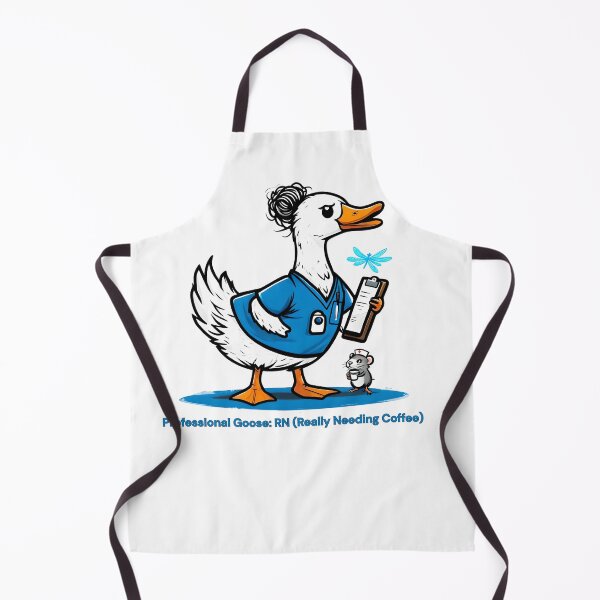 Item preview, Sarcastic Silly Goose Nurse Burnout designed and sold by CottonandQuill.