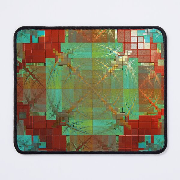 Item preview, Red and Green Chromatic Fusion designed and sold by Yolanda Caporn Art.