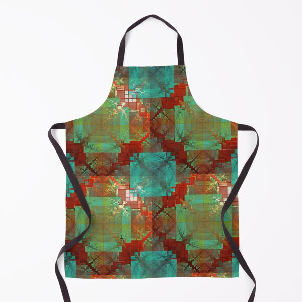 Item preview, Red and Green Chromatic Fusion designed and sold by Yolanda Caporn Art.