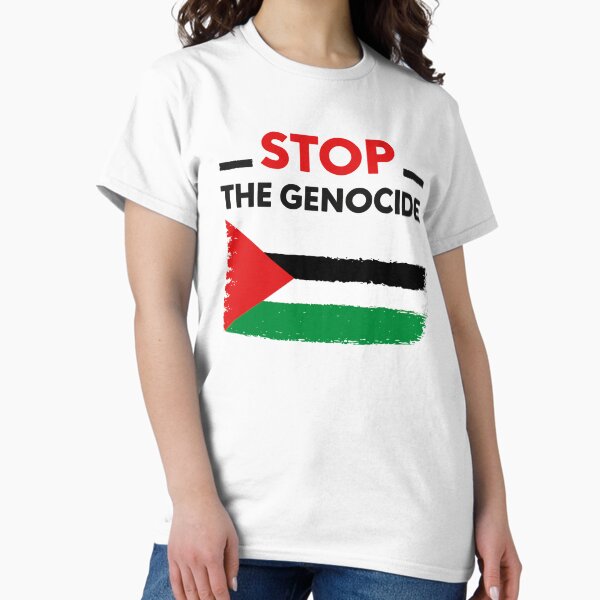 Item preview, Free Palestine, stop the genocide, peace in gaza, designed and sold by HamdPrint ⭐⭐⭐⭐⭐.