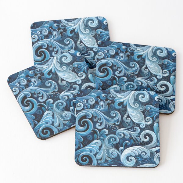 Item preview, New Zealand Māori Paua Pattern Koru Design 431 designed and sold by GrinGalore.
