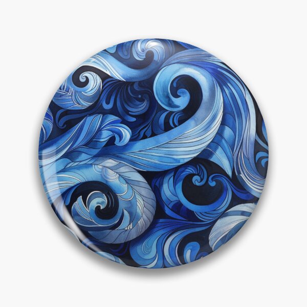 Item preview, New Zealand Māori Paua Pattern Koru Design 432 designed and sold by GrinGalore.