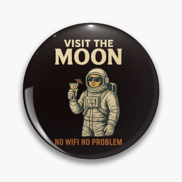 Item preview, Moon Vacation – No Wifi, No Problem designed and sold by Tadeusz1.