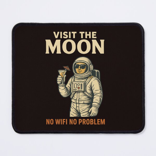 Item preview, Moon Vacation – No Wifi, No Problem designed and sold by Tadeusz1.
