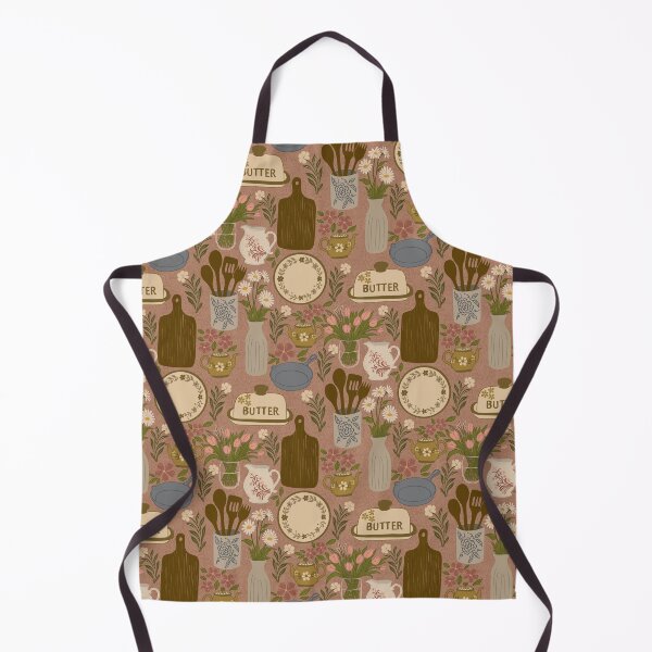 Item preview, Vintage Cottagecore Kitchen Floral Pattern with Rustic Charm designed and sold by DColourMuse.