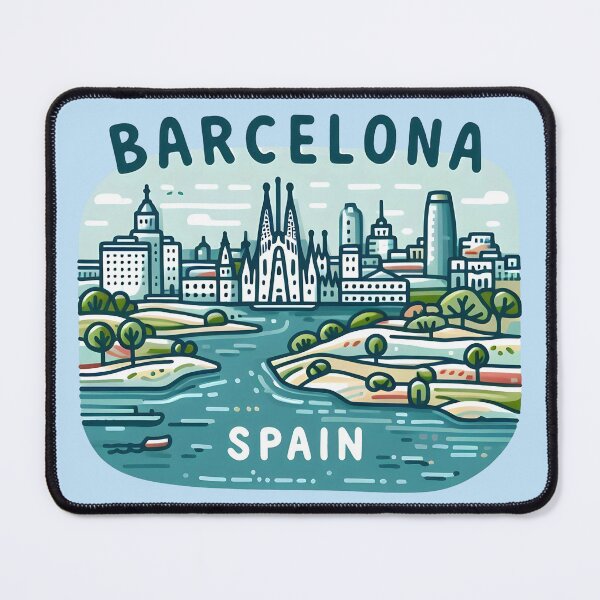 Item preview, Barcelona Spain designed and sold by WanderlustCoCo.