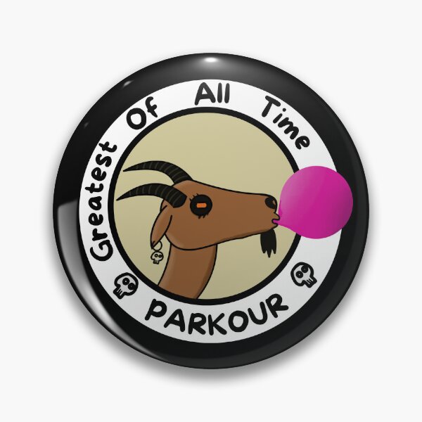 Item preview, Parkour goat - Greatest of All Time designed and sold by LoversCovers.