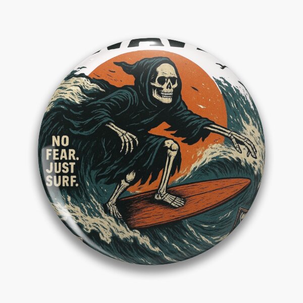 Item preview, Death Rides the Wave designed and sold by TTTT411.