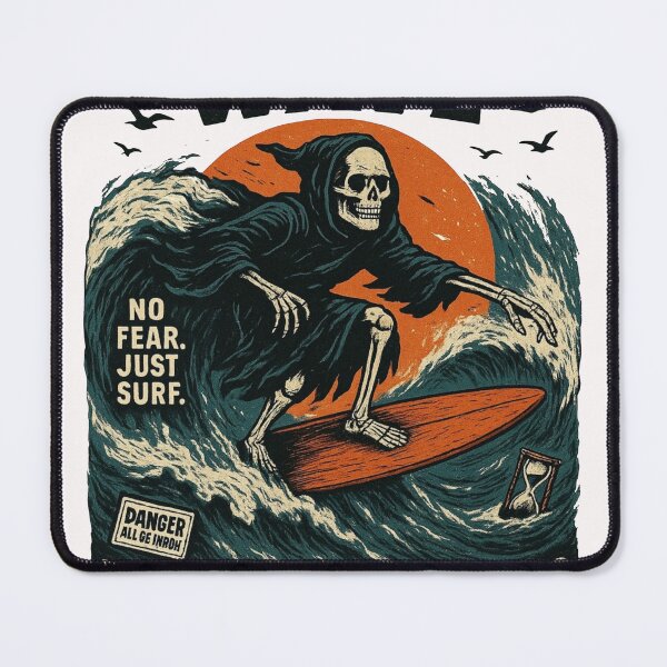 Item preview, Death Rides the Wave designed and sold by TTTT411.