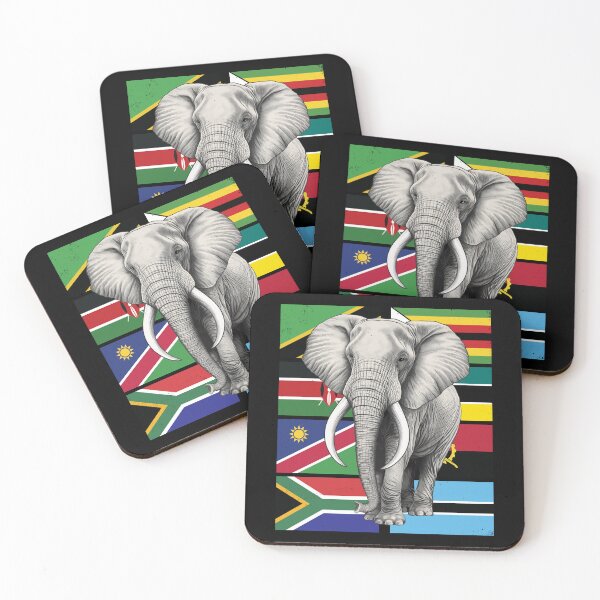 Item preview, African elephant designed and sold by NicGrayGraphic.