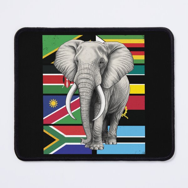 Item preview, African elephant designed and sold by NicGrayGraphic.
