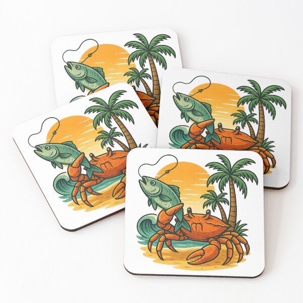 Item preview, The Fisher Crab designed and sold by NautilusPrint.