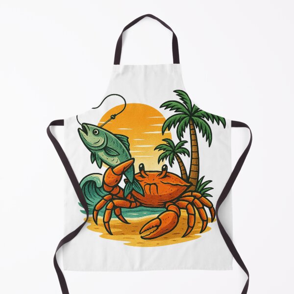 Item preview, The Fisher Crab designed and sold by NautilusPrint.