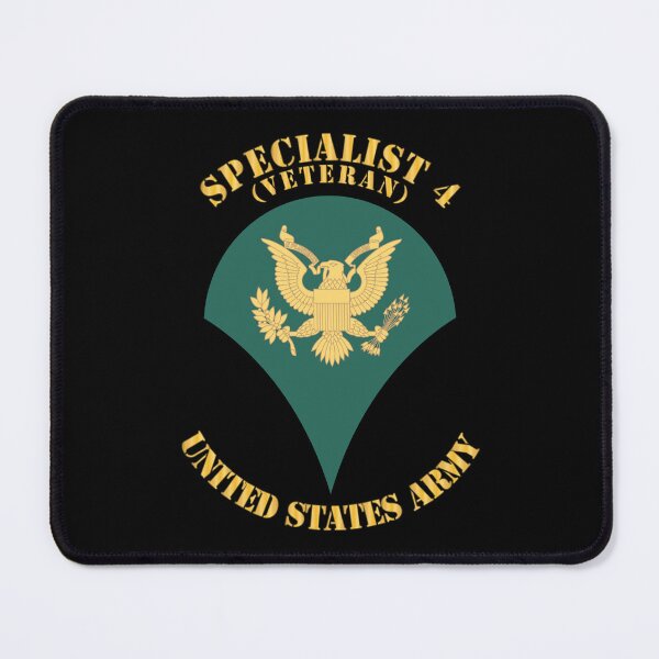 Item preview, Army - Enlisted - SPC 4 - Specialist 4  - Std - Veteran X 300 designed and sold by Military Insignia Products.