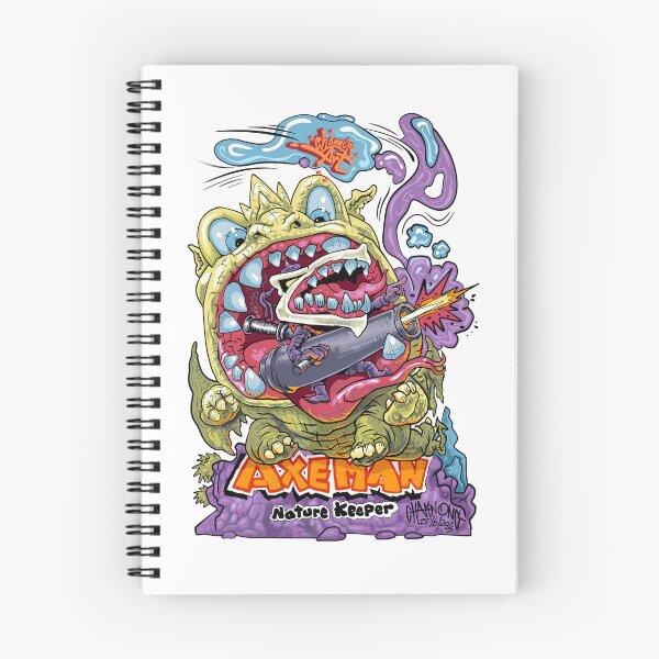 Item preview, Axe Man vs. Kaiju – Nature Keeper Blast Off designed and sold by chamnongart.