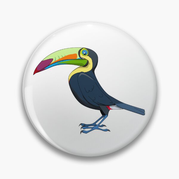 Item preview, Keel-billed Toucan designed and sold by wickedcartoons.