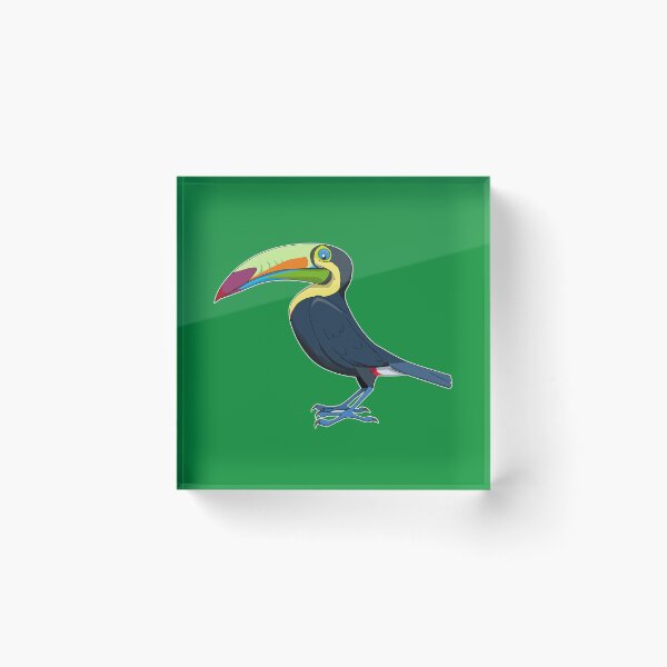 Item preview, Keel-billed Toucan designed and sold by wickedcartoons.