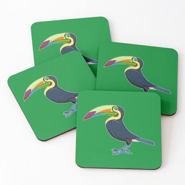 Item preview, Keel-billed Toucan designed and sold by wickedcartoons.