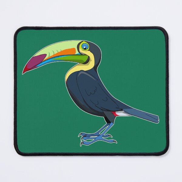 Item preview, Keel-billed Toucan designed and sold by wickedcartoons.