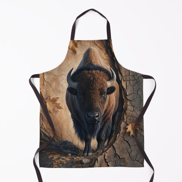 Item preview, Veinbound Bison – Earthbound Strength & Cracked Wisdom by LaLi Designs designed and sold by LaLi-Designs.