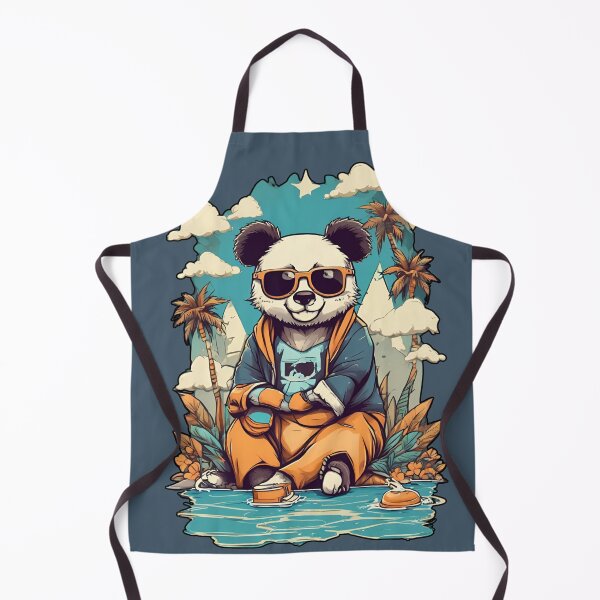 Item preview, Cool Chill Panda – Retro Beach Vibes Design designed and sold by All-About-Life.