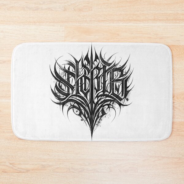 Item preview, Sorry – Ornamental Black Metal Heart Logo designed and sold by Elfonso.