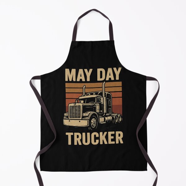 Item preview, May Day trucker design designed and sold by MKBgdesign.