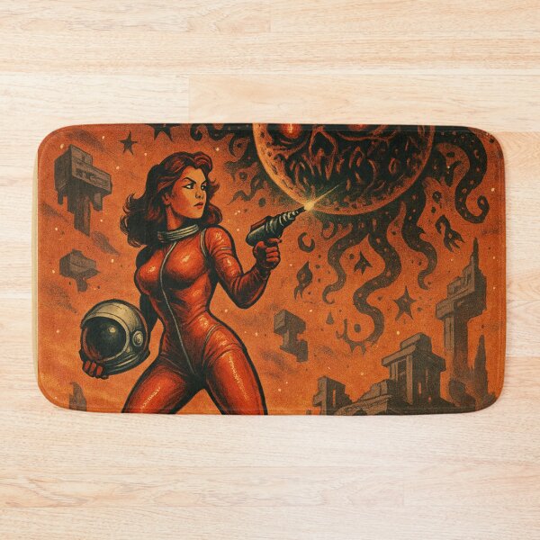 Item preview, Space Warrior Cosmic Danger. poster designed and sold by JonelleTshirts.