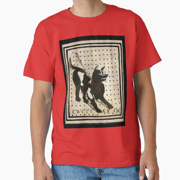 Item preview, Beware of dog ( Pompeii dog mosaic ) designed and sold by LisetteBaron.