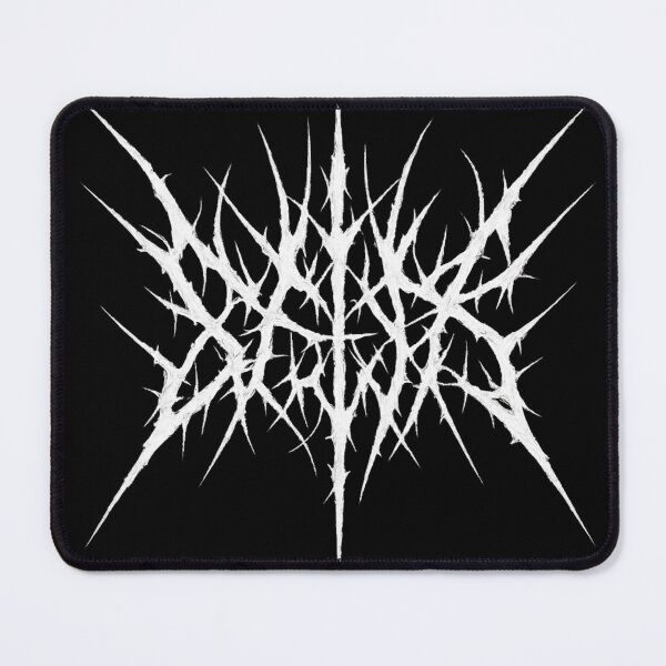 Item preview, Barbed Noise – Abstract White Black Metal Logo designed and sold by Elfonso.