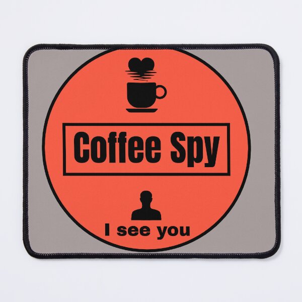 Item preview, Coffee Spy Red Alert : Coffee Lover T-Shirt designed and sold by Felia001.